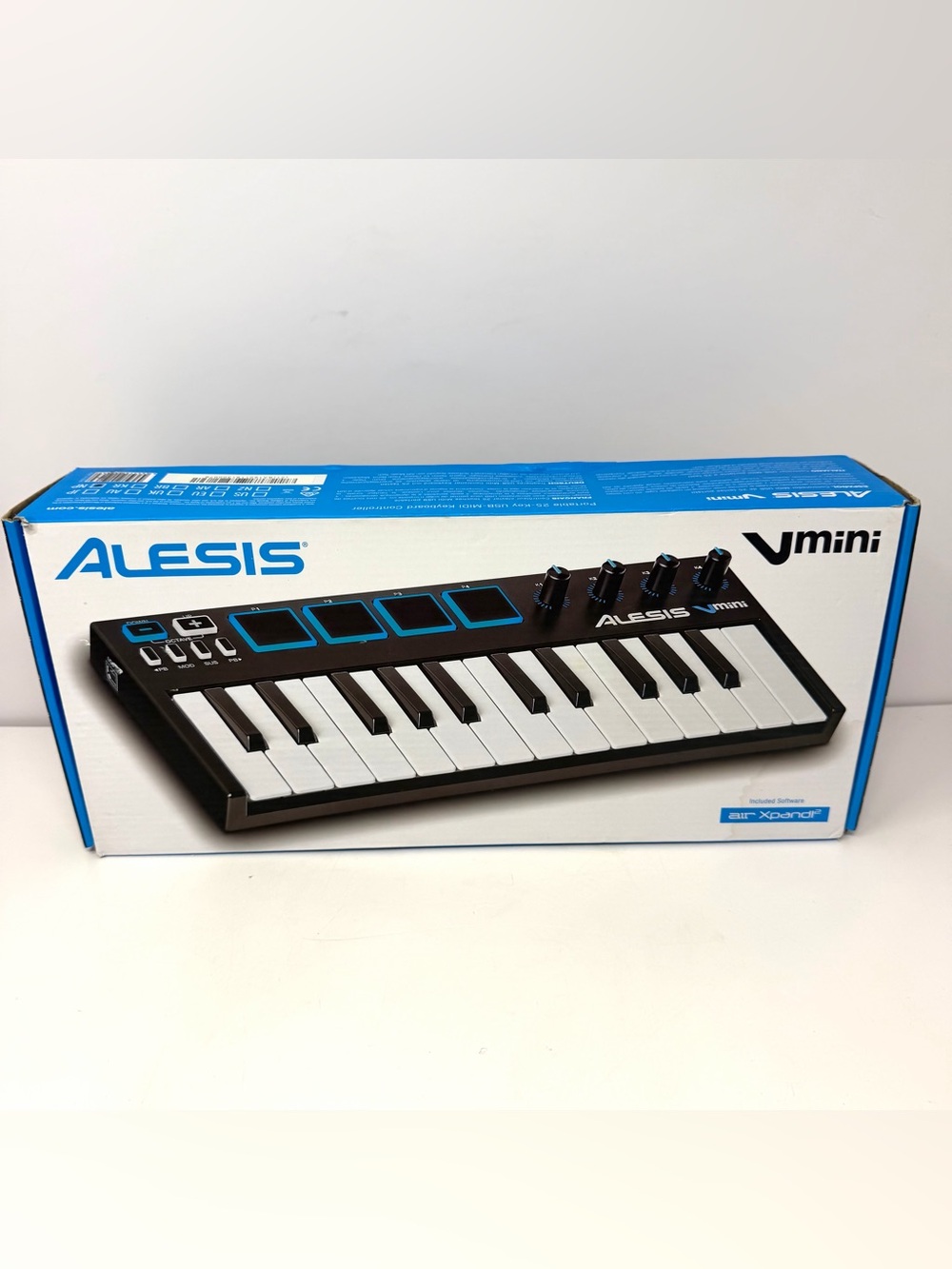 Alesis V Mini 25-Key USB MIDI Keyboard Controller W/ Drum Pads Music Production